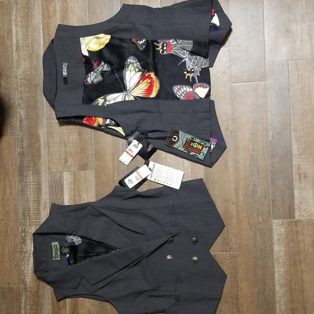 100% Silk & Wool vest